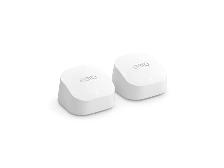 eero 6+ Wireless Mesh Router - covers up to 3000 sq ft (2 pack) Discount