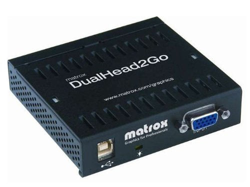 Matrox Dual Head 2 Go ROHS Compliant USB Powered D2G-A2A-IF For Discount