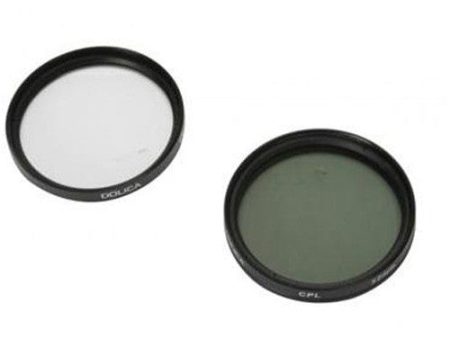 Dolica CF-K77 77mm UV and CPL Filter Kit Hot on Sale