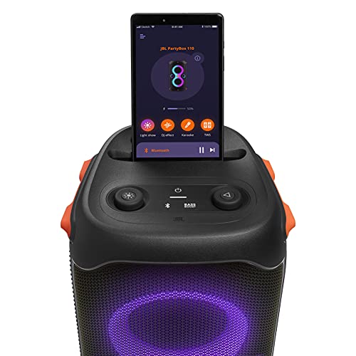 JBL PartyBox 110 - Portable Party Speaker with Built-in Lights For Sale