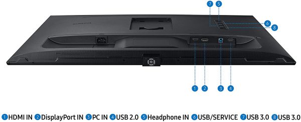 (Open Box) Samsung S60A 32-in QHD 2560x1440 Flat VA Computer Monitor Fashion