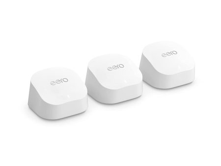 eero 6+ Wireless Mesh Router - covers up to 4500 sq ft (3 pack) Online Hot Sale