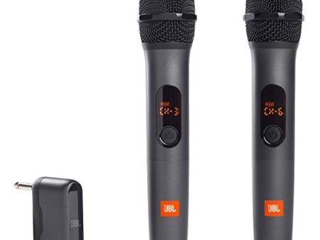 JBL Wireless Two Microphone System with Dual-Channel Receiver on Sale