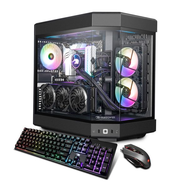 iBUYPOWER Gaming Desktop Computer Y60265i | Intel i7-12700KF 32 GB RTX 3070 8GB 1 TB SSD w  Liquid Cooling Fashion