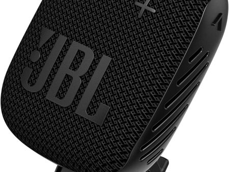 JBL Wind 3 FM Handlebar Bluetooth Speaker for Bicycle - Black Online now