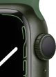 Apple Watch Series 7 GPS, 45mm Green Aluminum Case with Clover Sport Band Discount