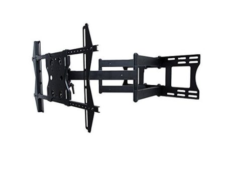 SunBriteTV Dual Arm Articulating (Full Motion) Outdoor Weatherproof Mount for 37-in - 80-in TV (Black) Hot on Sale