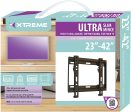 Xtreme Ultra Slim Fixed TV Wall Mount, 23in - 42in Sale