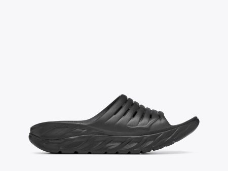 (Open Box) Hoka Ora Recovery Slide (Unisex) - Black - Size M10 W12 For Sale