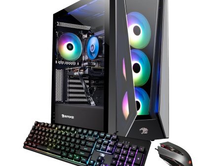 iBUYPOWER Gaming Desktop Computer TraceMR 262i | i5-12400F 16 GB RTX 3060 12 GB 500 GB SSD w  Fan Cooling Discount