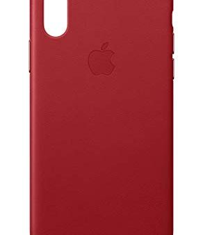 Apple Leather Case for iPhone X (Product) RED Fashion