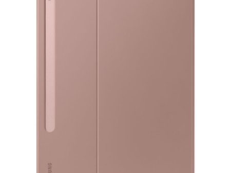 (Open Box) Samsung Bookcover - Brown   Pink for Tab S8+ S7+ & S7FE  EF-BT730PAEGUJ Supply