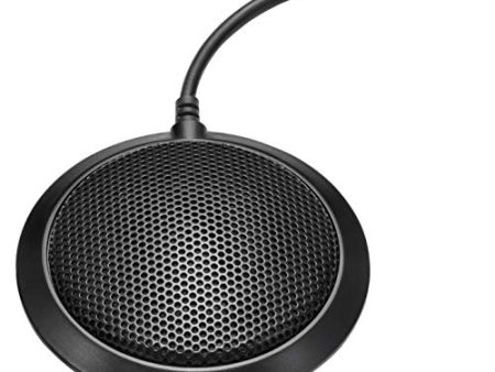 Audio-Technica ATR4697-USB Omnidirectional Condenser Boundary Microphone,Black Online Sale