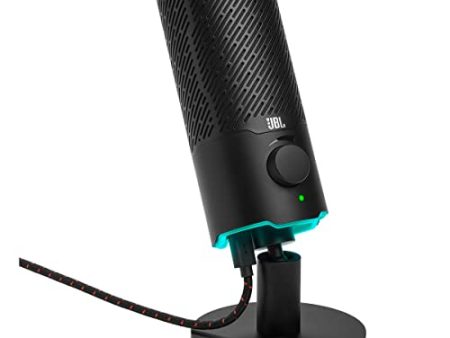 JBL Quantum Stream Dual-Pattern USB Microphone for Streaming, Recording, and Gaming For Sale