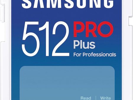 Samsung 512GB Pro Plus SD Memory Card - SDXC Discount