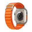 Apple Watch Ultra GPS + Cellular, 49mm Titanium Case w Orange Alpine Loop - Large (2022) Online Hot Sale