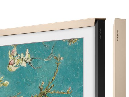 Samsung 43-in The Frame Customizable Bezel - Sand Gold Metal (VG-SCFC43SGM ZA) for 2021-2024 Models on Sale