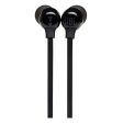 JBL Tune 125 - Bluetooth Wireless in-Ear Headphones with 3-Button Mic Remote and Flat Cable - Black For Cheap