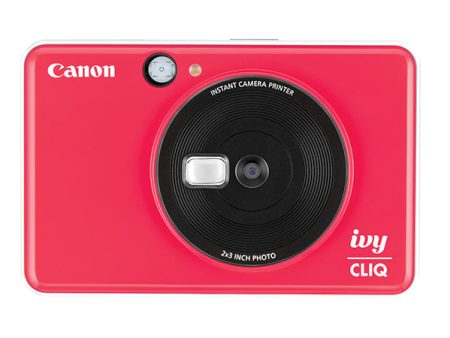 (Open Box) Canon IVY CLIQ Instant Camera Printer (Lady Bug Red) Online now