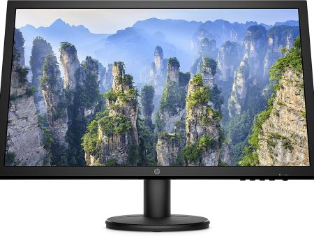 (Open Box) HP V24 24-inch LED Computer Monitor - 75Hz Refresh AMD Freesync Low Blue Light on Sale