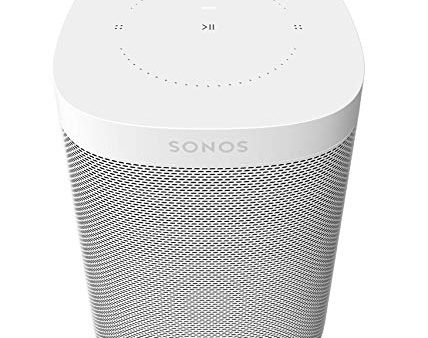 (Open Box) SONOS One (Gen 2) - Voice Controlled Smart Speaker with Amazon Alexa Built-in - White For Sale