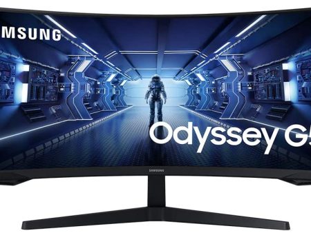 Samsung 34-in Gaming G5 Computer Monitor w  1000R Curved Screen LC34G55TWWNXZA Online now