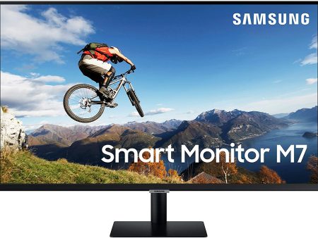 (Open Box) Samsung 32-in SMART Computer Monitor LS32AM702UNXZA Hot on Sale