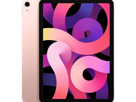 (Open Box) Apple 10.9-inch iPad Air Wi-Fi + Cellular 64GB - Rose Gold (Fall 2020) 4th Gen For Discount