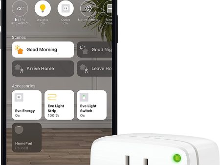 Eve Energy - Smart Plug & Power Meter - Apple HomeKit Compatible Sale