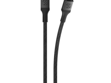 SCOSCHE USB C TO USB C Braided Cable 10ft - Black For Sale