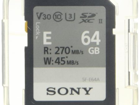 Sony 64GB E Series UHS-II SDXC Memory Card Sale