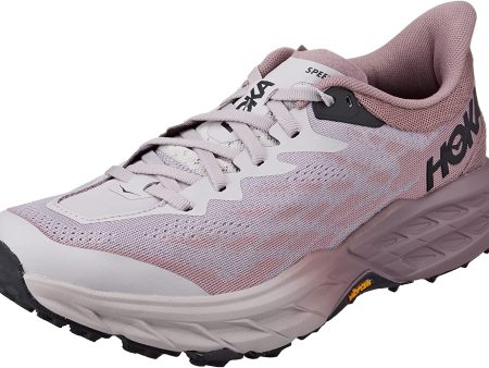 (Open Box) Hoka Speedgoat 5 Women s Trail Running Shoe - Elderberry   Lilac Marble - Size 9.5 For Discount