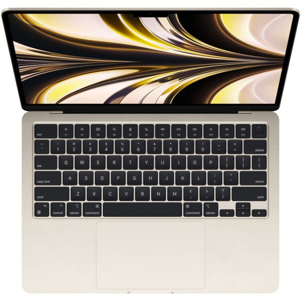 (Open Box) Apple 13.6-in MacBook Air - M2 8-core CPU 10-core GPU chip - 512GB - Starlight - MLY23LL A (Summer 2022) Online Sale