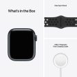 Apple Watch Nike Series 7 GPS, 41mm Midnight Aluminum Case with Anthracite Black Nike Sport Band on Sale