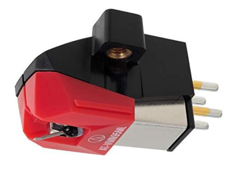 Audio-Technica AT-VM95ML Dual Moving Magnet Turntable Cartridge Red Online Hot Sale