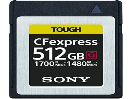 Sony 512GB Cfexpress Tough Memory Card Online