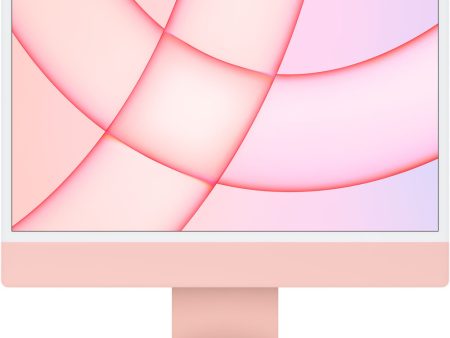 Apple 24-inch iMac w Retina 4.5K - M1 chip w 8‑core CPU  8‑core GPU, 512GB - Pink MGPN3LL A (Spring 2021) Online Hot Sale