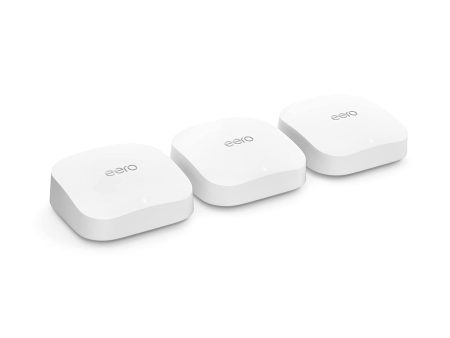 eero Pro 6E Wireless Mesh Router - covers up to 6000 sq ft (3 pack) For Sale