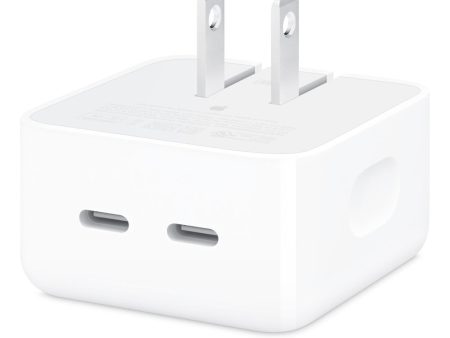 Apple 35W Dual USB-C Port Compact Power Adapter - MNWM3AM A Online now