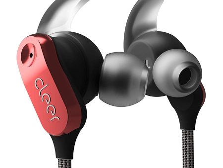 (Open Box) Cleer Trek Active Noise Cancelling Headphones - Red For Cheap