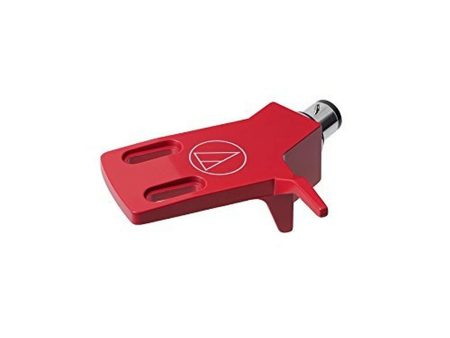 Audio-Technica AT-HS3 Universal Angled Phono Headshell for AT-LP3 Turntable, Red For Sale