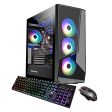 iBUYPOWER Gaming Desktop Computer SlateMono 287i | i7 12700KF 16 GB RTX 3060Ti 8GB 500 GB SSD w  Liquid Cooling Supply