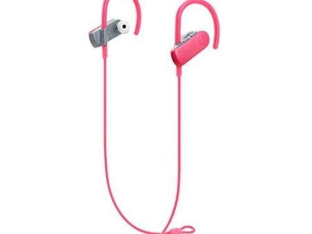 (Open Box) Audio-Technica ATH-SPORT50BT SonicSport Wireless In-Ear Headphones, Pink Online