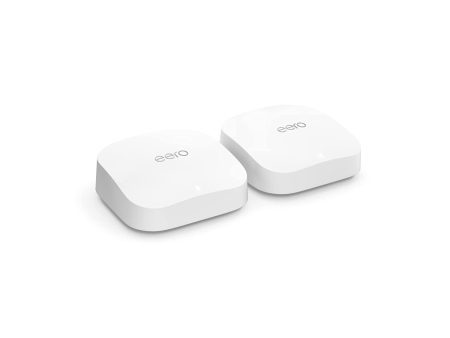 eero Pro 6E Wireless Mesh Router - covers up to 4000 sq ft (2 pack) Online now