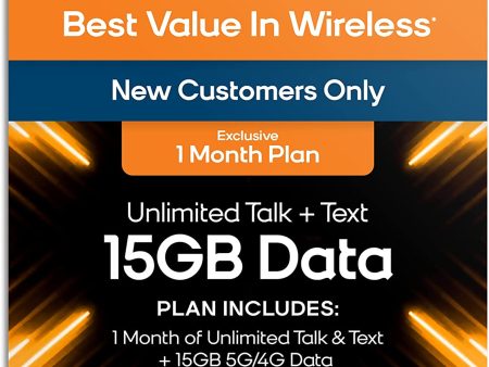 Boost Mobile Preloaded SIM Card - 1month 15gb - Bring Your Own Phone For Cheap