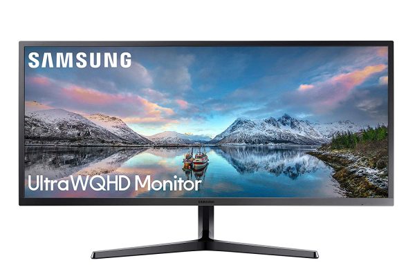 (Open Box) Samsung LS34J550WQNXZA 34-in Ultrawide WQHD Computer Monitor on Sale