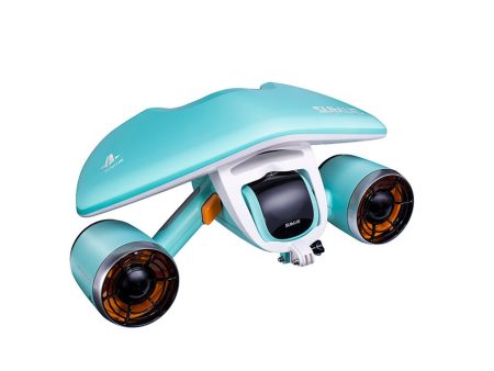 Sublue- Whiteshark Mix Underwater Propeller Scooter with Floater (Aqua Blue) Cheap