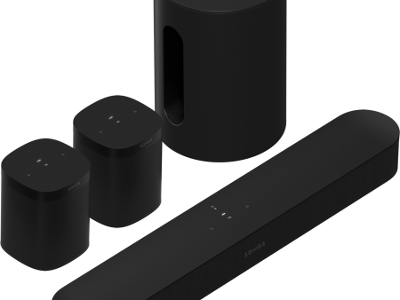 SONOS Immersive Set with Sub mini, Beam and One SL - Black Online