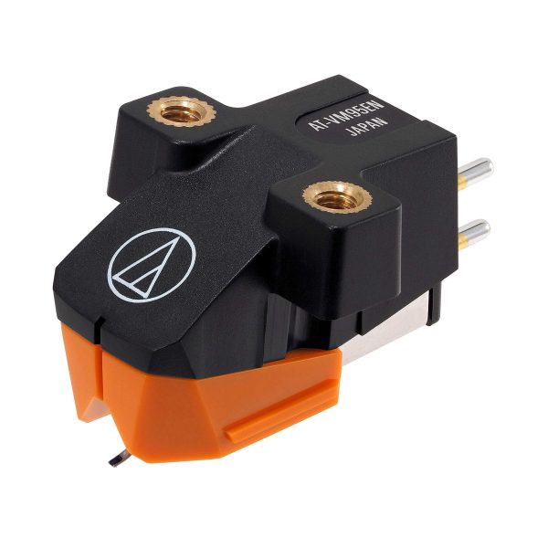 Audio-Technica AT-VM95EN Dual Moving Magnet Turntable Cartridge Orange For Sale