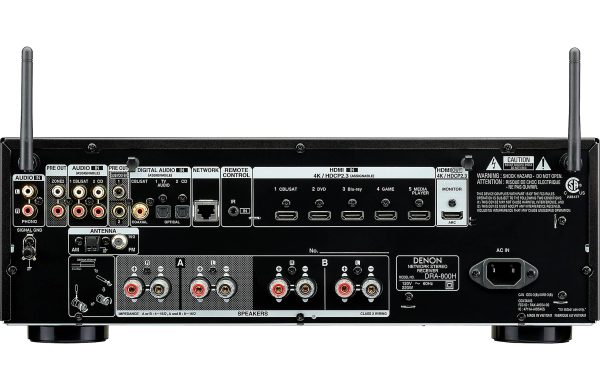 Denon DRA-800H Stereo Receiver w  Heos (100 W  X 2) Cheap